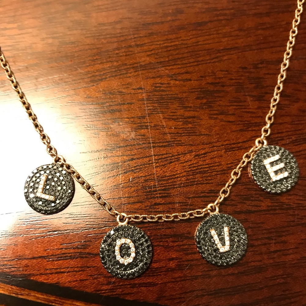 Bettina Javaheri Love Necklace